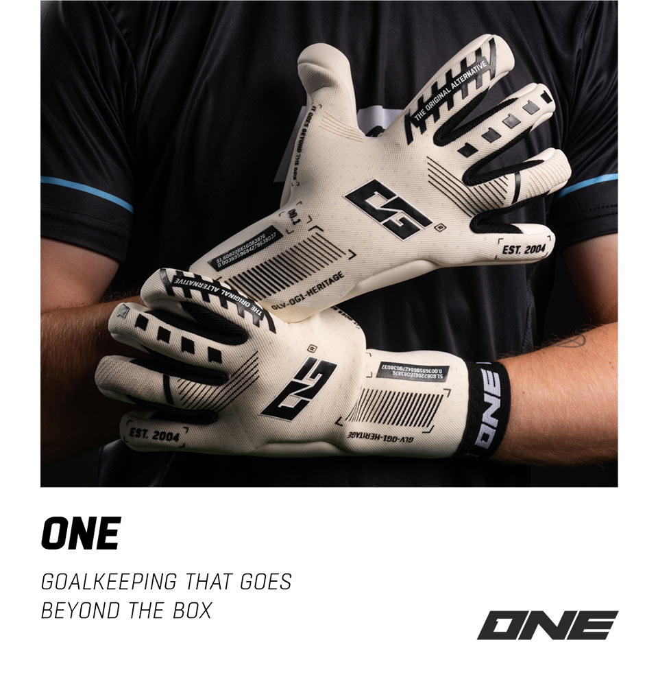 shop ONE OG at just keepers goalkeeper gloves goalkeeper clothing