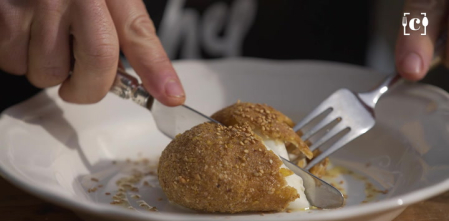 La 'mozzarella in carroza' más bestial de Gipsy Chef