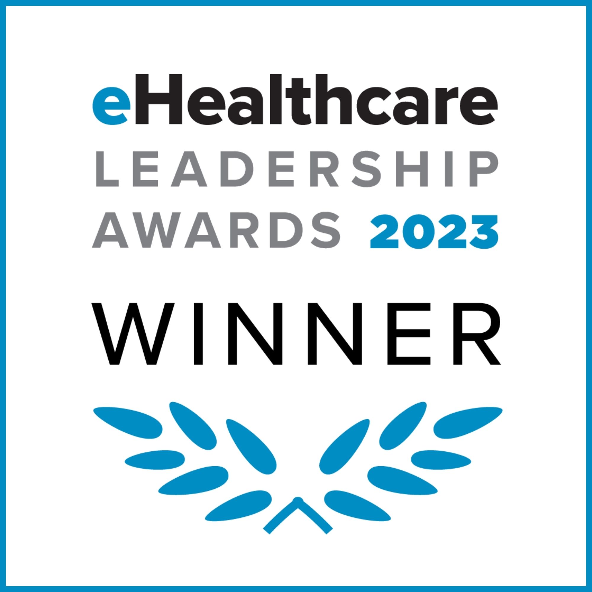 eHealthcare Leadership Awards 2023 Winner