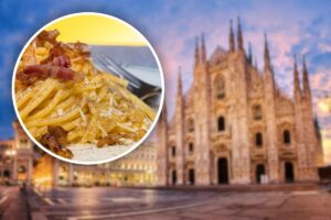 La carbonara a Milano