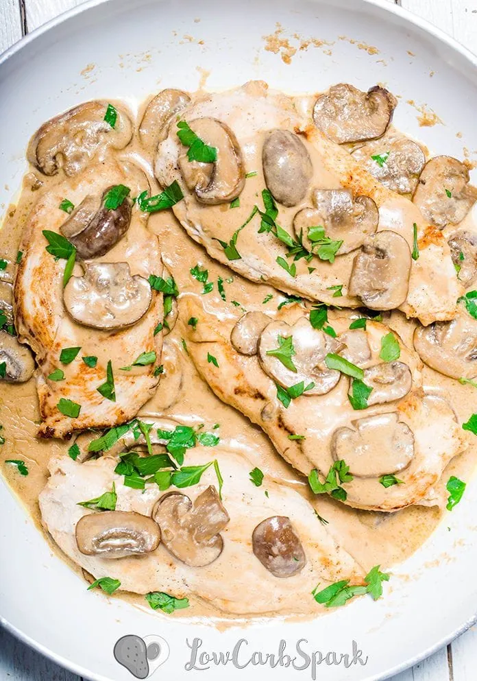 easy chicken marsala recipe - one pan dish