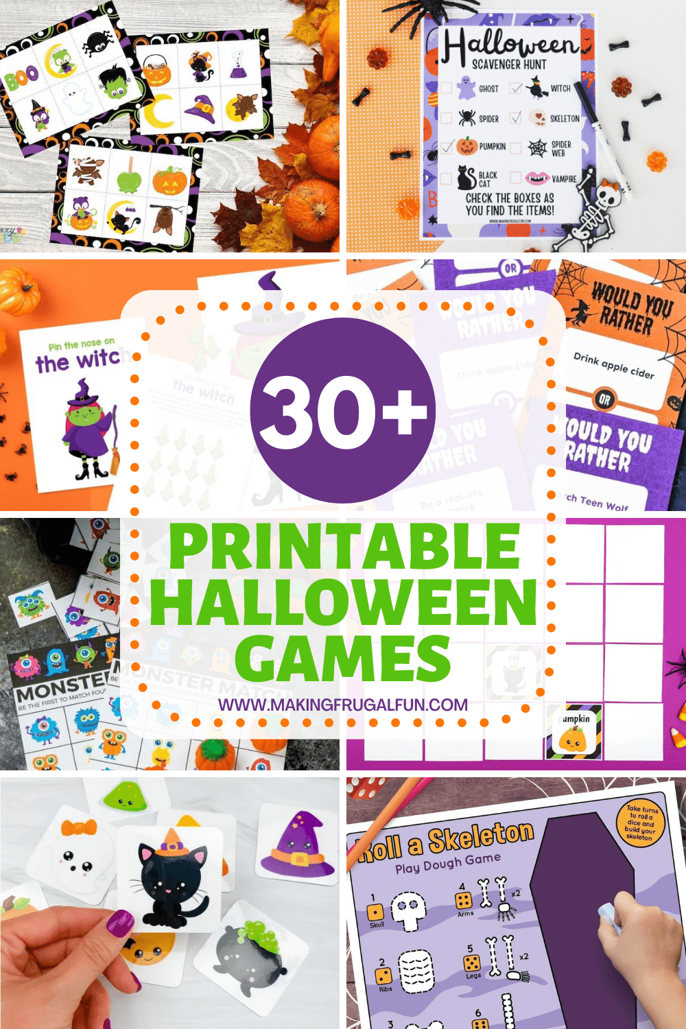 Printable Halloween Games