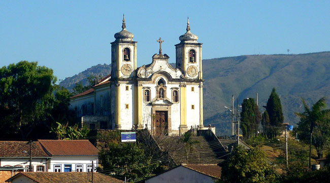 As igrejas de Ouro Preto