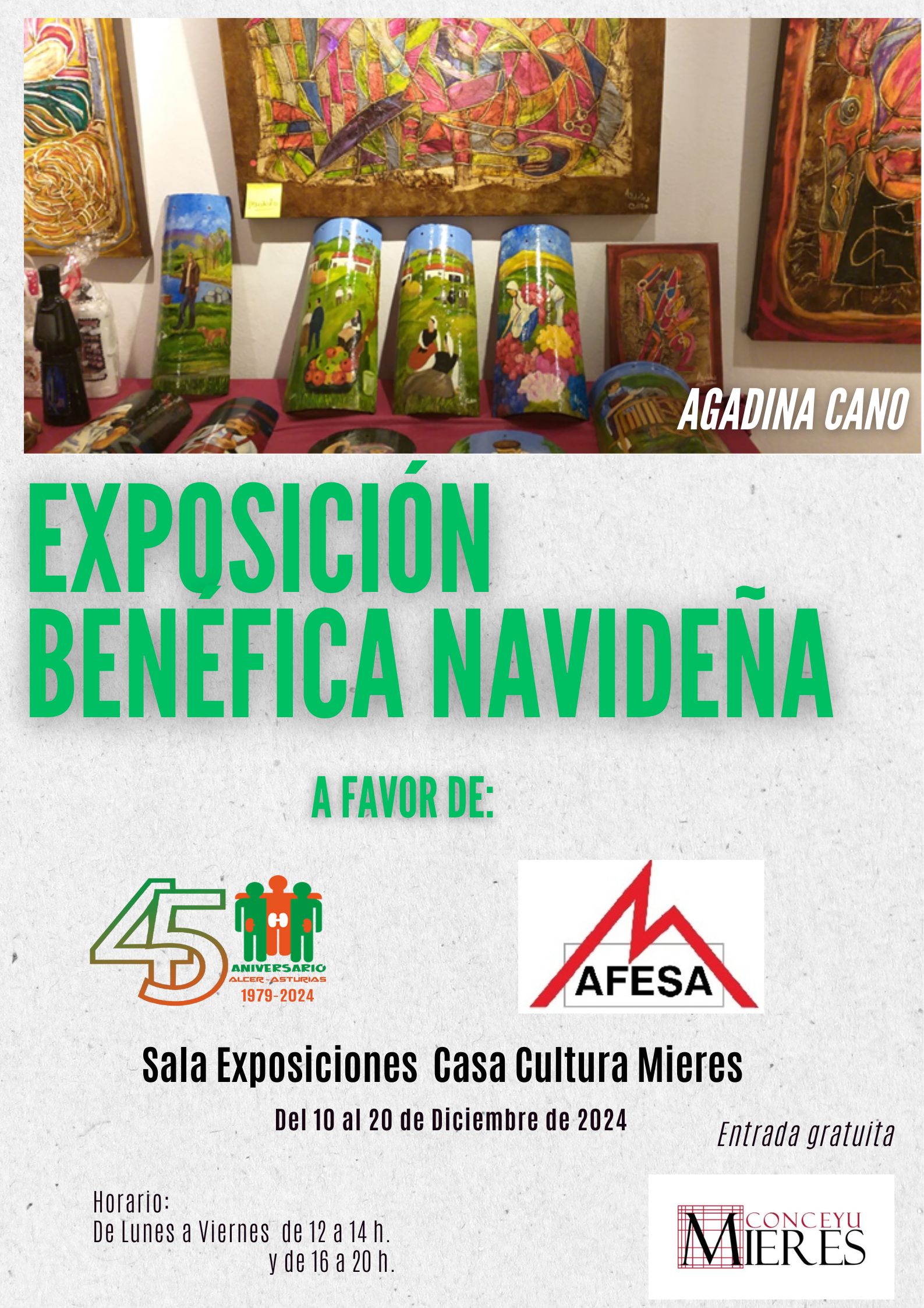 EXPOSICIÓN BENEFICA Alcer 2024