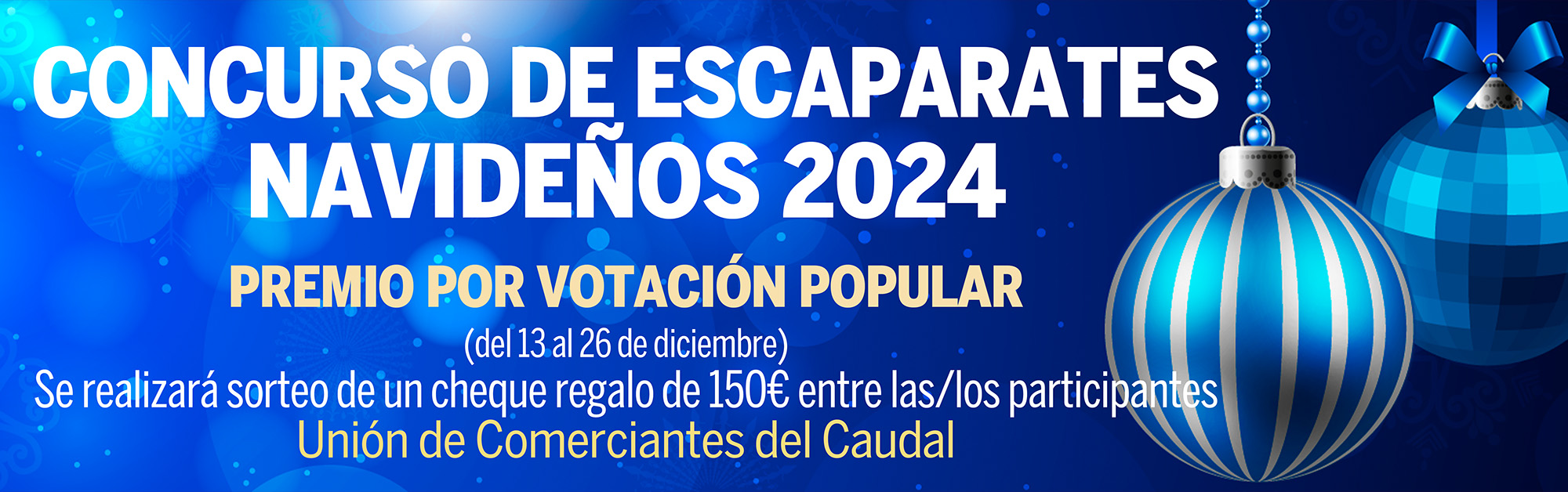 Banner Concurso Escaparates 2024