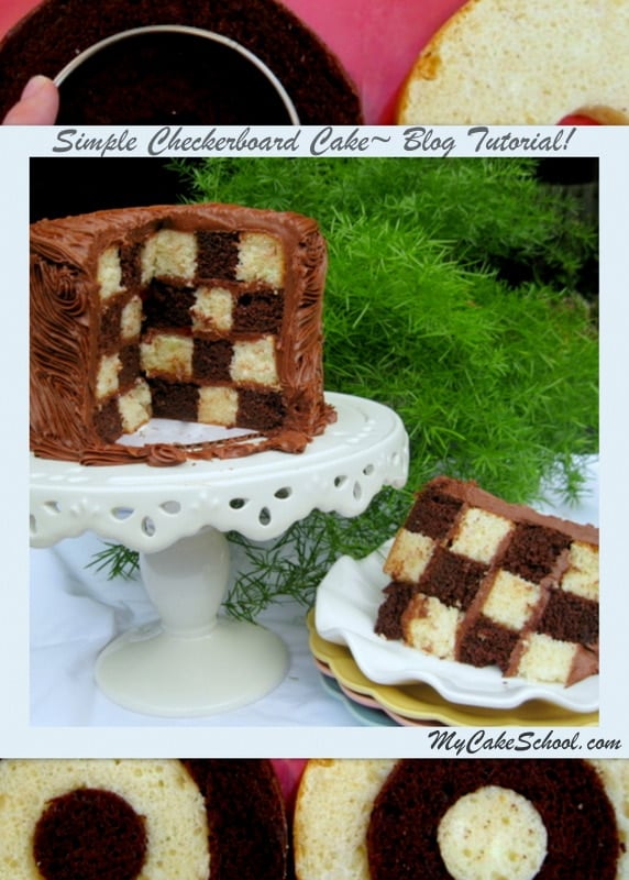 How to Make a Checkerboard Cake