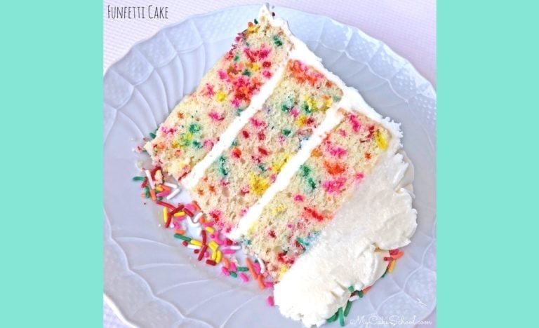 Moist and Delicious Funfetti Cake Recipe by MyCakeSchool.com