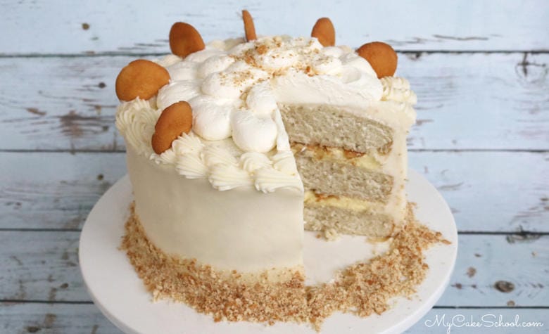 The BEST Scratch Banana Pudding Cake Recipe