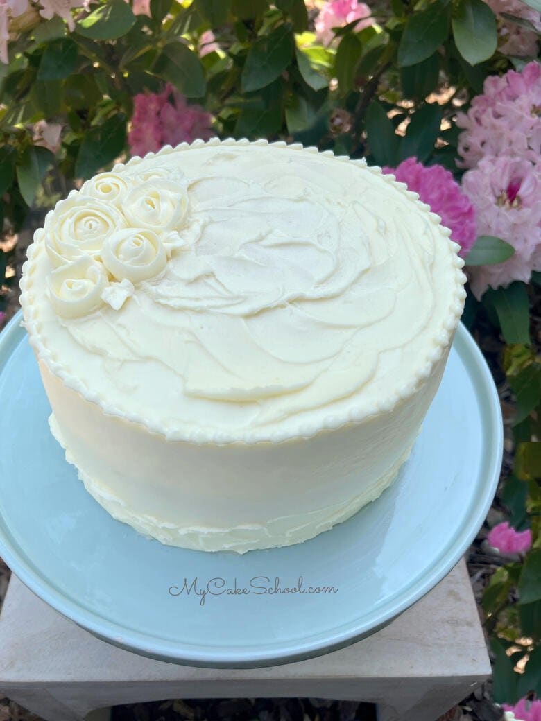 Vanilla Velvet Cake