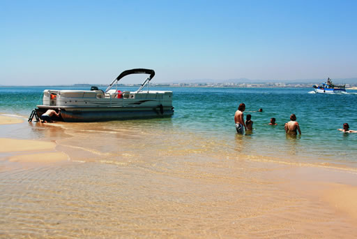 Passeio de Barco: Ilhas da Ria Formosa (5,5h)