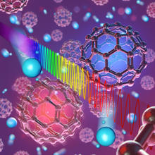 Rulers of light shining on individual buckyballs