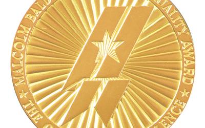 Baldrige Award medallion