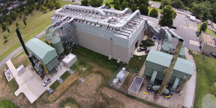 Ariel view of National Fire Research Facility