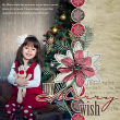 Uses "My Merry Wish" digital scrapbook kit by AFT designs