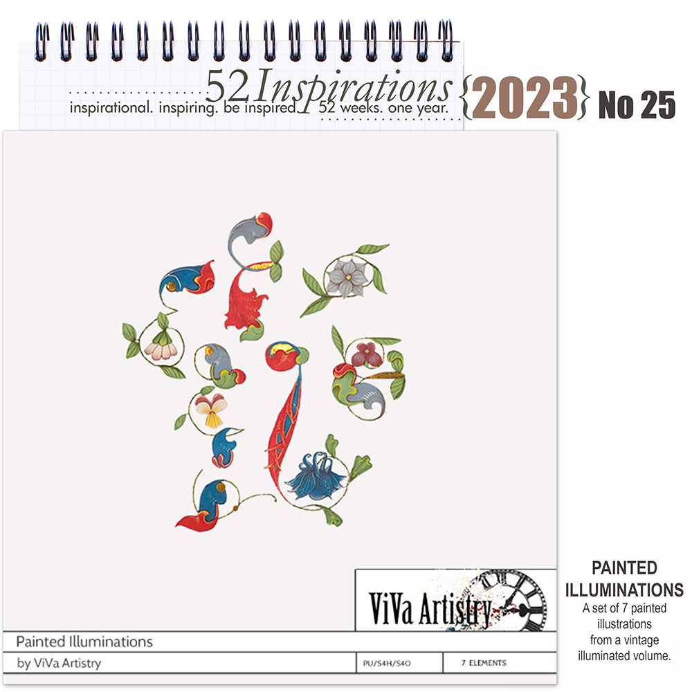 52 Inspirations 2023 no 25 Painted Illuminations by ViVa Artistry