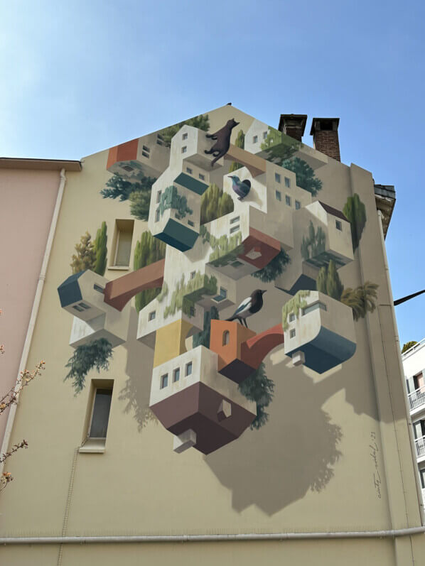 Lire la suite à propos de l’article Fresque murale dans la rue de la Brèche-aux-Loups (Paris 12e)