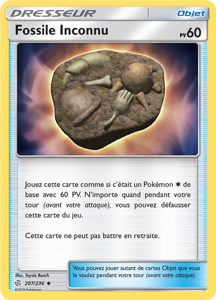 Fossile Inconnu (Soleil et Lune Éclipse Cosmique 207)