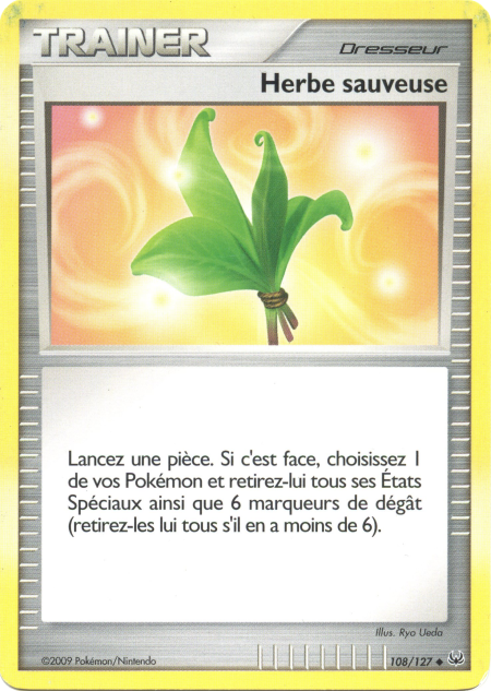 Herbe sauveuse (Platine 108)