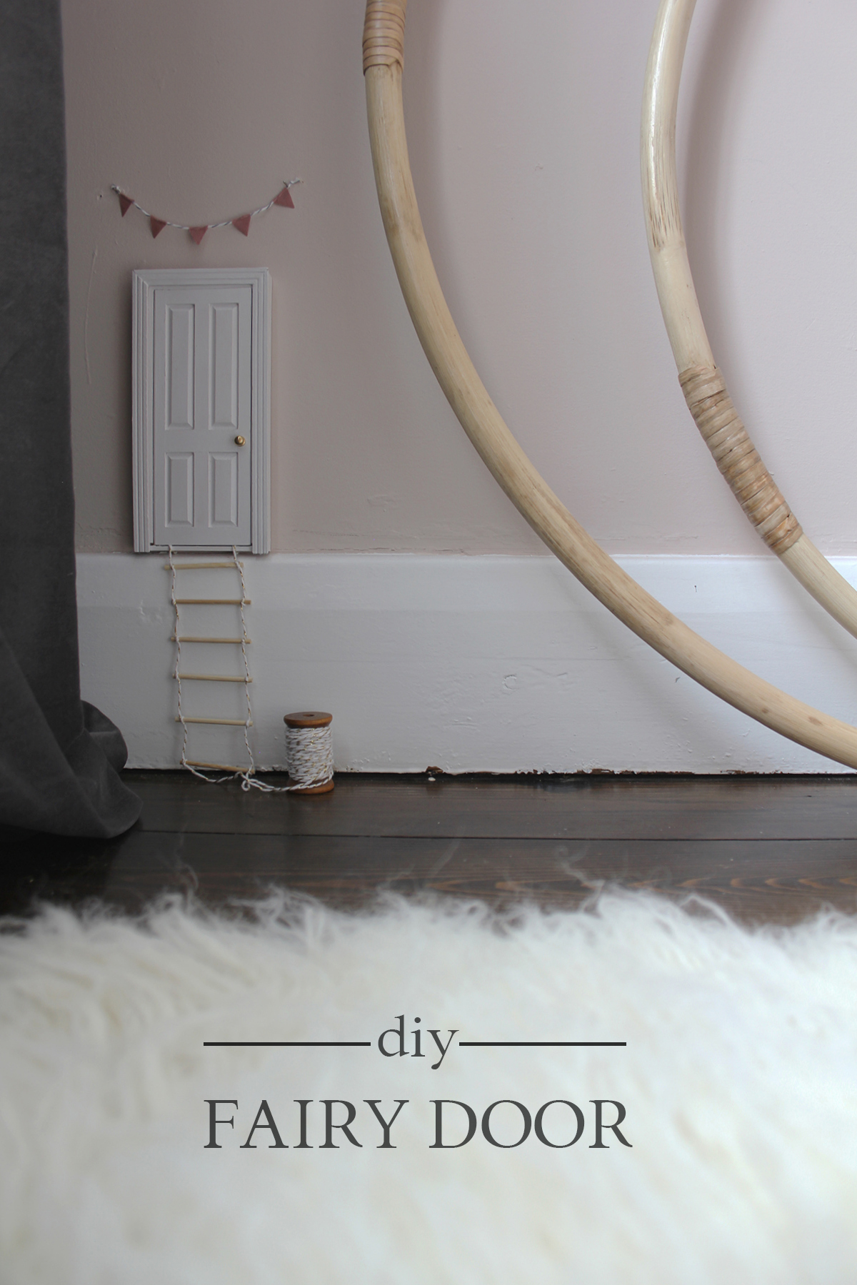 Preciously Me blog : DIY Adorable Fairy Door using a simple dollhouse door