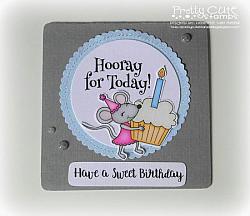 Birthday Mouse Digital Stamps