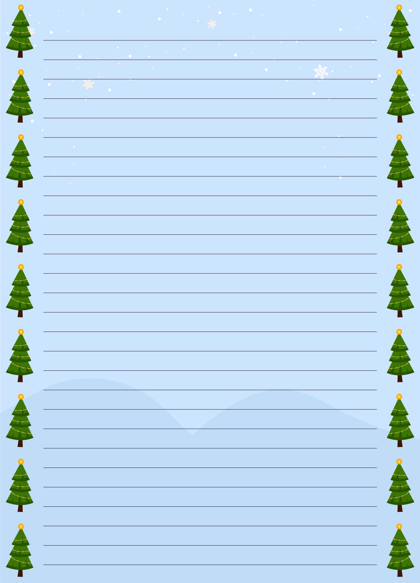 Printable Christmas Paper