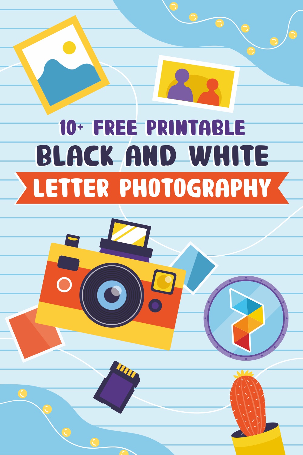 Black And White Letter Photography