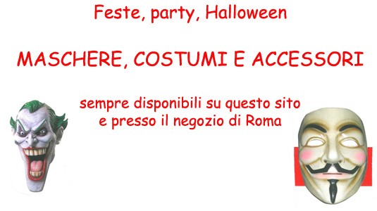 Maschere, costumi, accessori