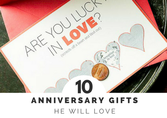 Anniversary Gifts for Him