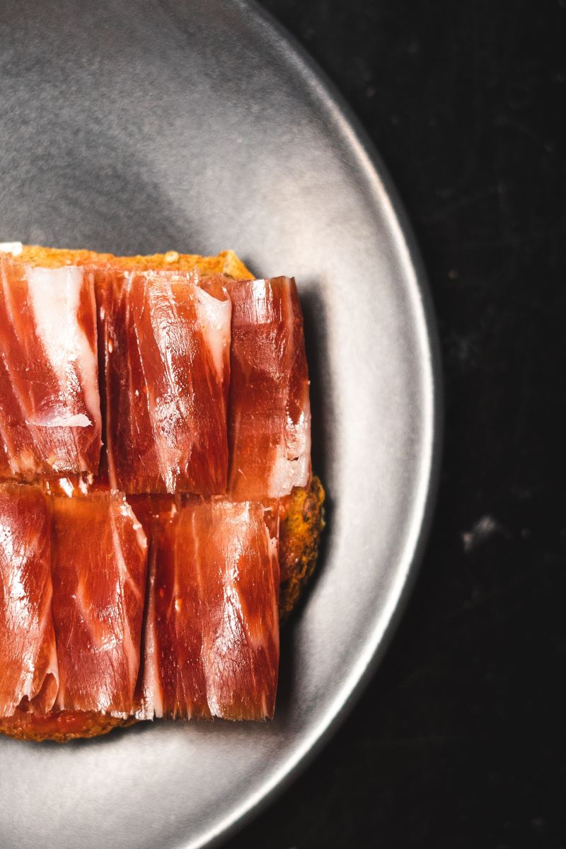 Un menú diario con jamón ibérico