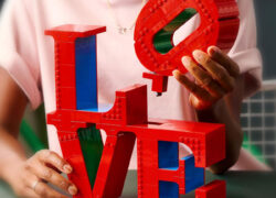 Lego goes pop art with Robert Indiana’s Love