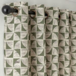 Habitat Geo affordable midcentury modern curtains