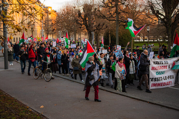 Marche aux flambeaux pour la Palestine mercredi 18 décembre