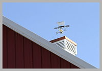 Image of sheep weathervane