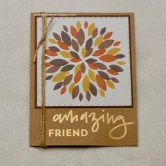 Amazing Friend Card