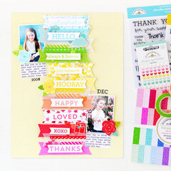 Happy Layout | Doodlebug Design