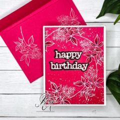 Happy Birthday Gift Card Holder & Envelope