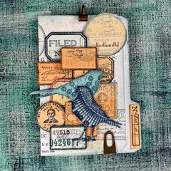 Stamped ephemera- birds