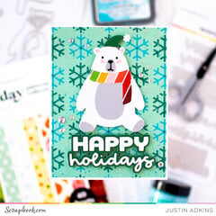 Holiday Polar Bear Card