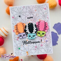 Bride of Franky Halloween Card