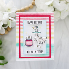 Silly Goose Birthday Card