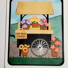 Flower cart