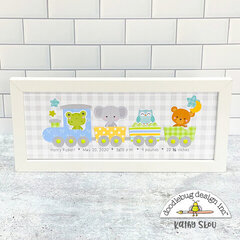 Doodlebug Design | Baby Stats Frame