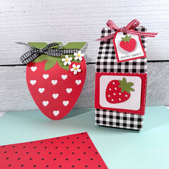 Strawberry Card and Gift Box