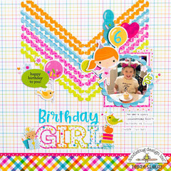 Birthday Girl Layout