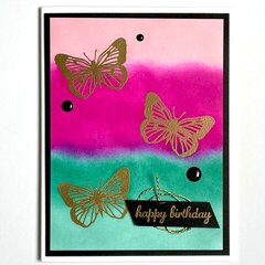 Butterfly Happy Birthday Card