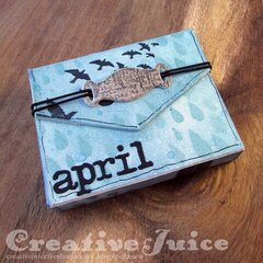 April Showers Bring May Flowers Tiny Book