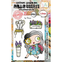 AALL and Create - Clear Photopolymer Stamps - La Fleur