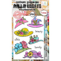 AALL and Create - Clear Photopolymer Stamps - Elegant Hats