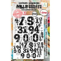 AALL and Create - Clear Photopolymer Stamps - Retro Scripts