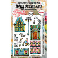 AALL and Create - Clear Photopolymer Stamps - Tudor Cottage